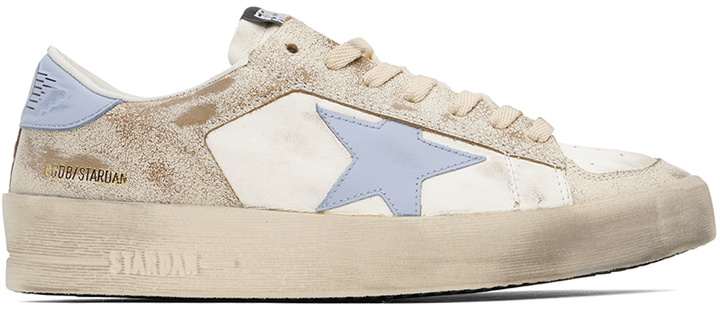 Photo: Golden Goose White Stardan Sneakers