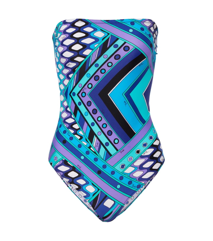 Photo: Pucci Vivara strapless swimsuit