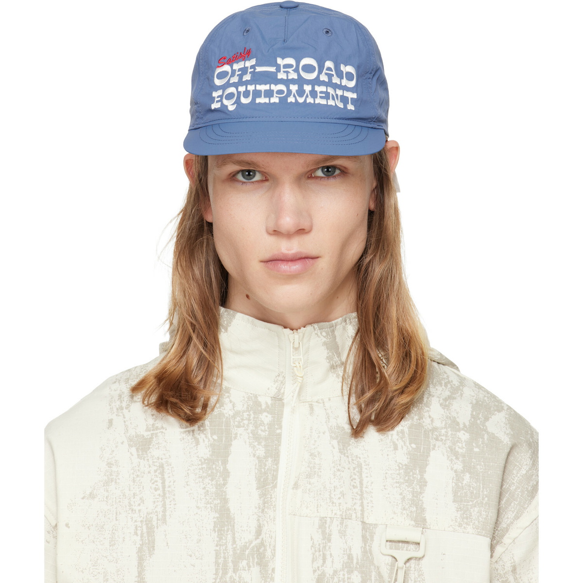 Satisfy Blue FliteSilk 5‑Panel Pinch Cap