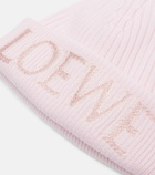 Loewe Logo wool beanie