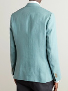 Paul Smith - Soho Linen Suit Jacket - Blue