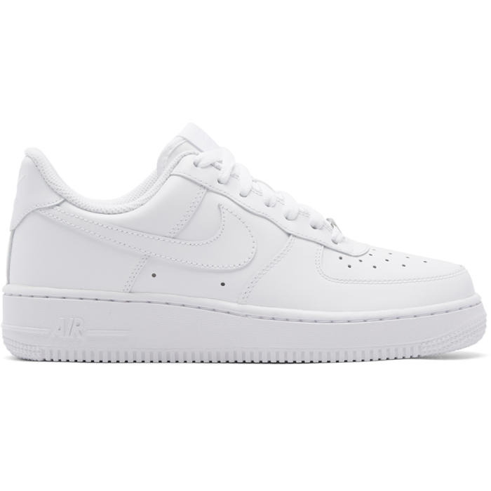 Photo: Nike White Air Force 1 07 Sneakers