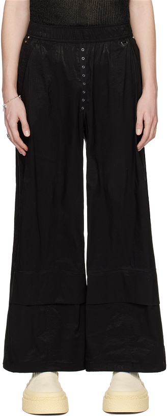 Photo: LOW CLASSIC Black Low-Rise Trousers