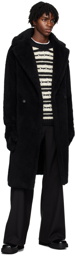 Max Mara Black Teddy Bear Coat