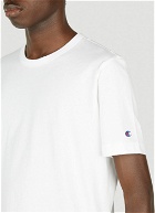 Champion - Logo Embroidered T-Shirt in White