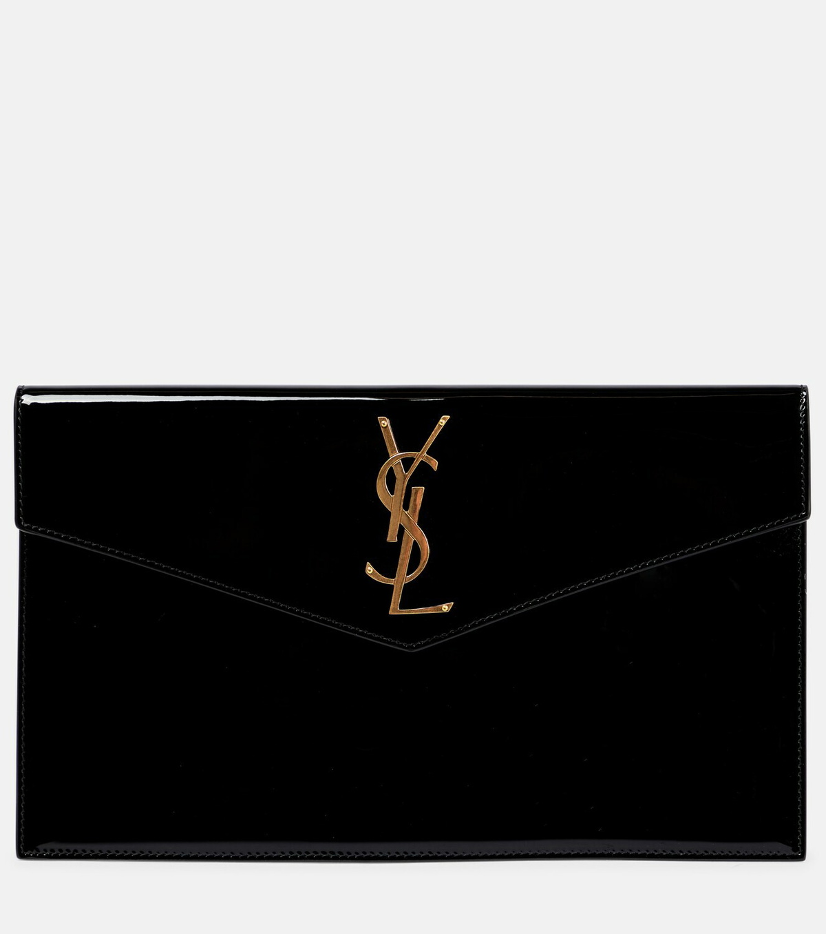 UPTOWN POUCH IN PATENT LEATHER, Saint Laurent