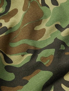 Mastermind World - Oversized Camoflauge-Print Wool-Jersey T-Shirt - Green