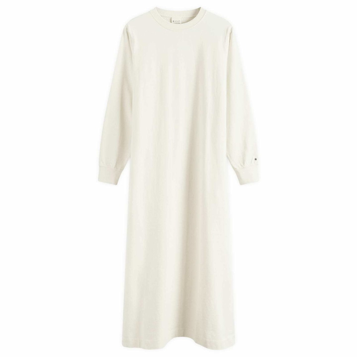 Photo: Snow Peak Women's Recycled Cotton Midi Dress in Ecru