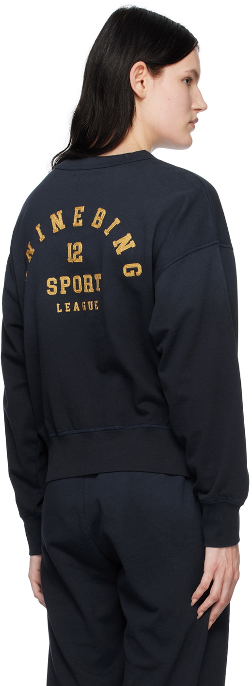 ANINE BING Navy Rod Sweater ANINE BING