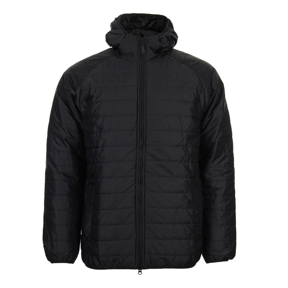 Level Hooded Quilt Jacket - Navy