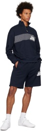 Lacoste Navy Relaxed-Fit Shorts
