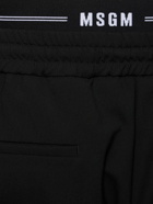 MSGM Solid Lightweight Wool Blend Pants