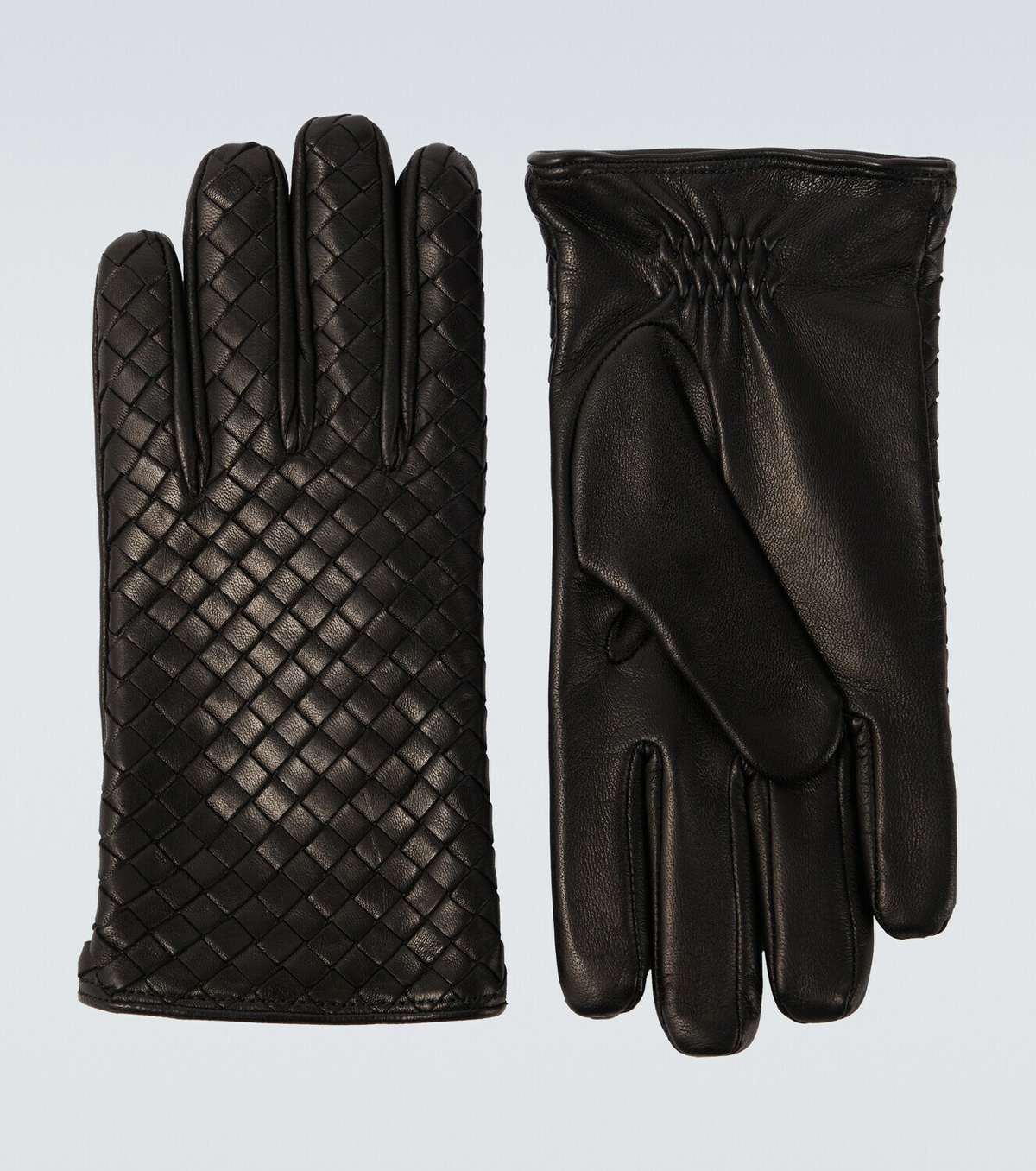 Bottega Veneta Intrecciato leather gloves
