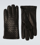 Bottega Veneta Intrecciato leather gloves