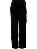 GOLDHAWK - Velvet Wide-leg Trousers