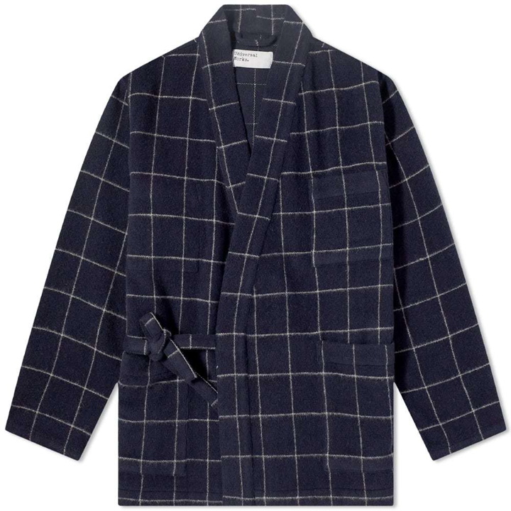 Photo: Universal Works Check Wool Kyoto Work Jacket