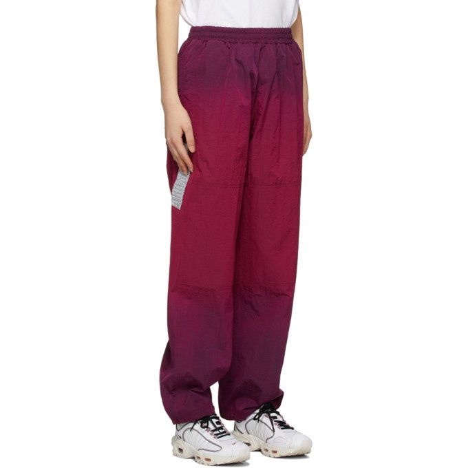Aries Pink Ombre Dyed Windcheater Track Pants ARIES