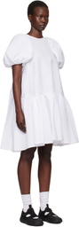 Cecilie Bahnsen White Alexa Minidress
