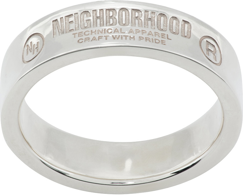Neighborhood Silver Plain Ring