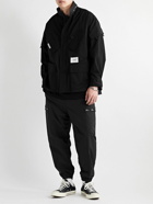 WTAPS - Tapered Belted Nylon Cargo Trousers - Black