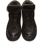 Marsell Black Pallottola Pomice Boots