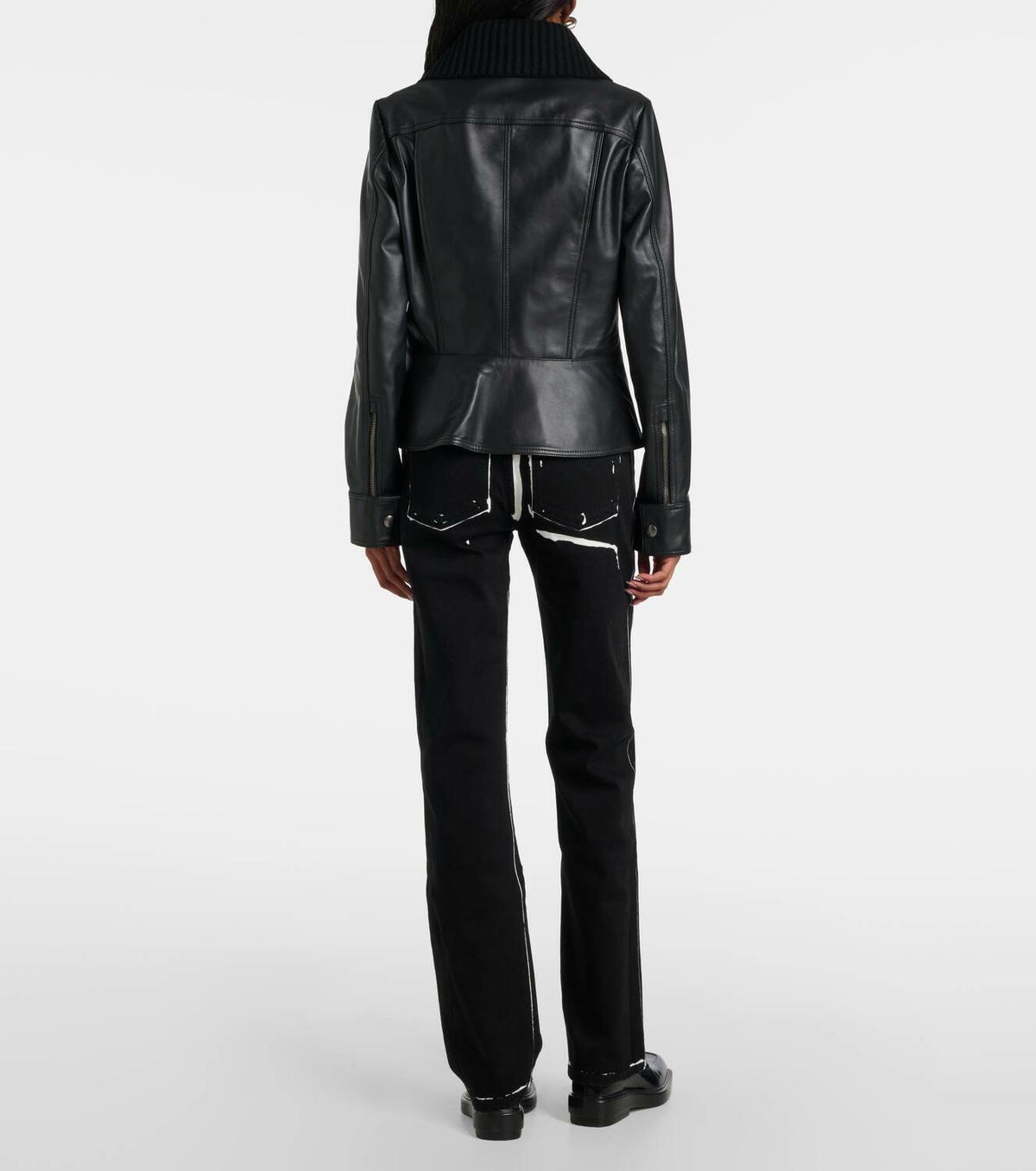 Proenza Schouler Tesema leather blazer