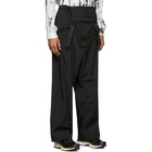 Sasquatchfabrix. Black Nylon Overalls