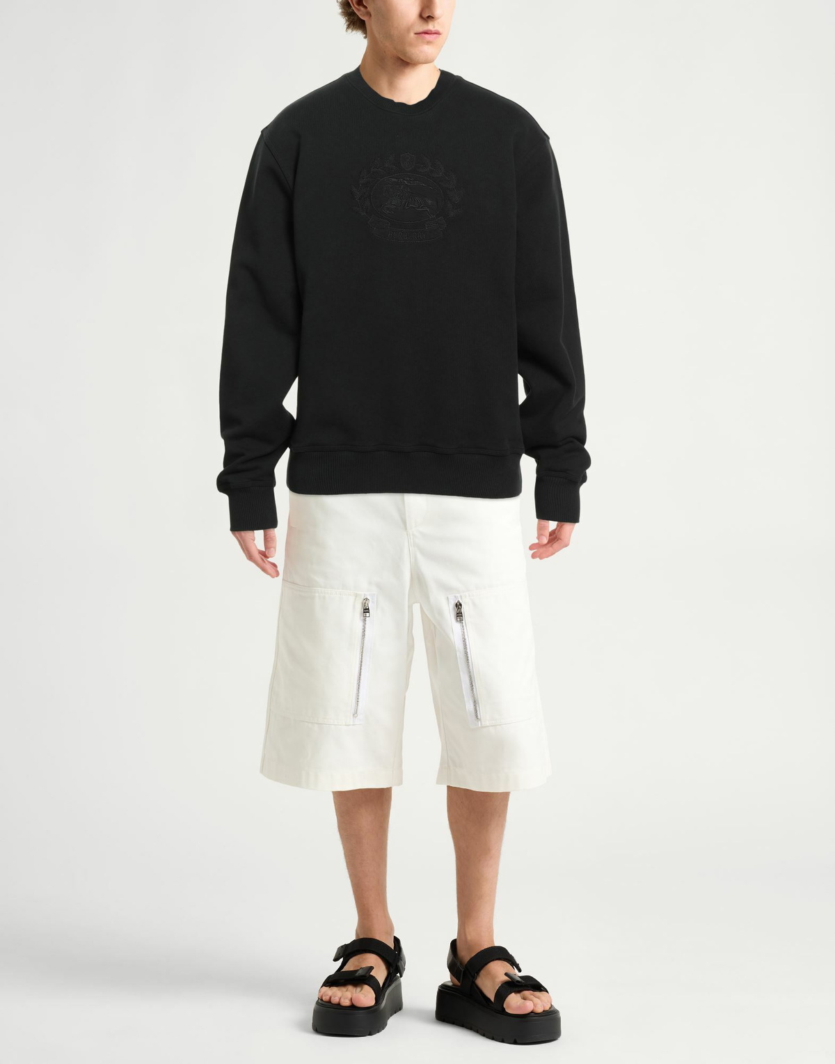 Burberry Mens Sweatshirt in Black