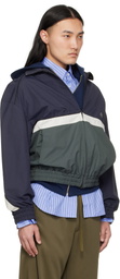 Commission Navy & Gray Jitsu Jacket