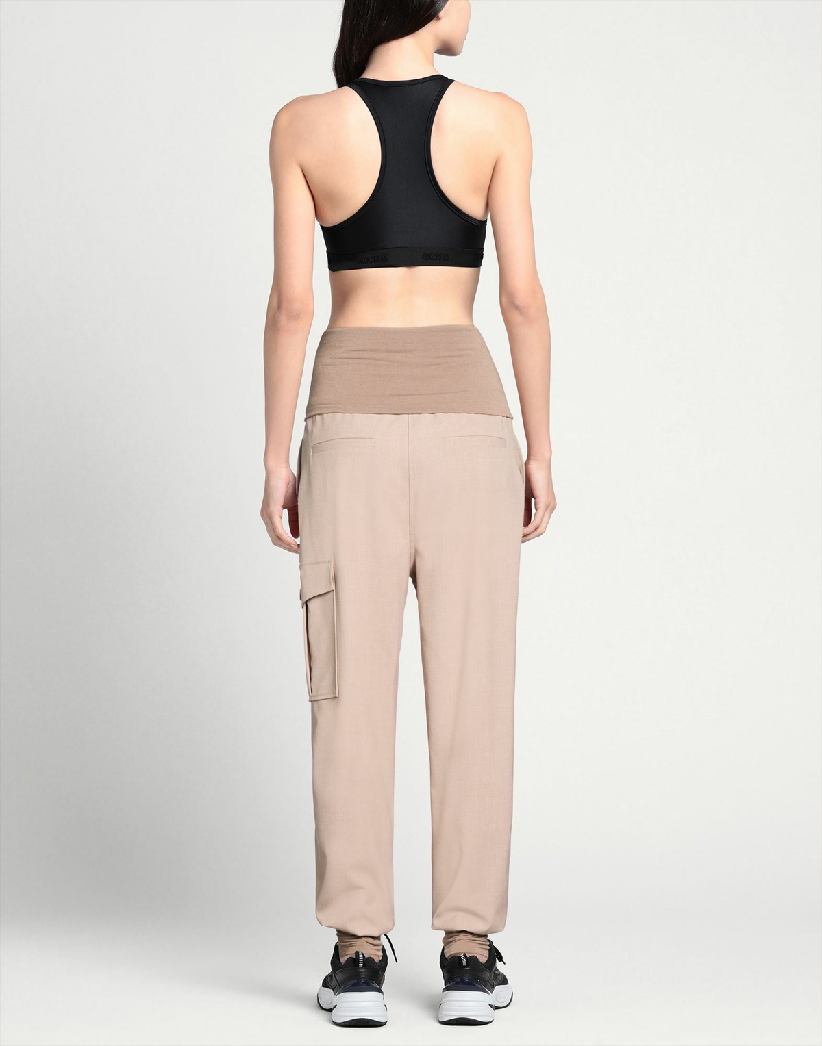 Alessia Santi Womens Pants Taupe