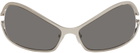 A BETTER FEELING Silver Numa Sunglasses