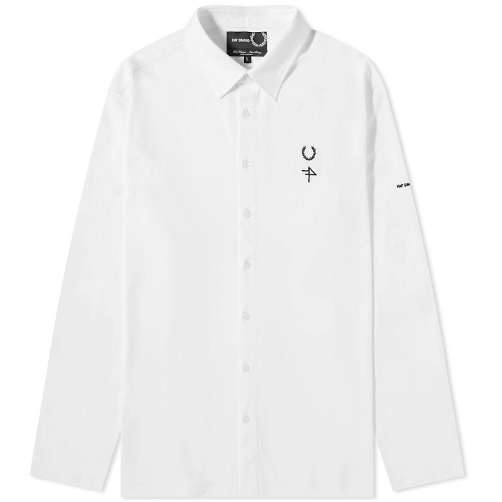 Photo: Fred Perry x Raf Simons Jersey Shirt in White
