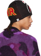 BAPE Black 2nd Shark Knit Beanie