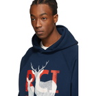 Reese Cooper Blue Aged RCI Deer Hoodie