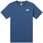 The North Face Men's Redbox T-Shirt in Shady Blue