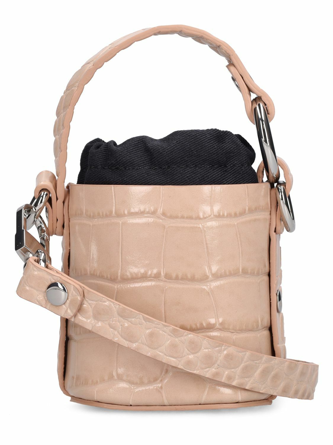 VIVIENNE WESTWOOD - Mi Daisy Croc Embossed Top Handle Bag