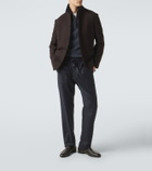 Agnona Wool straight pants
