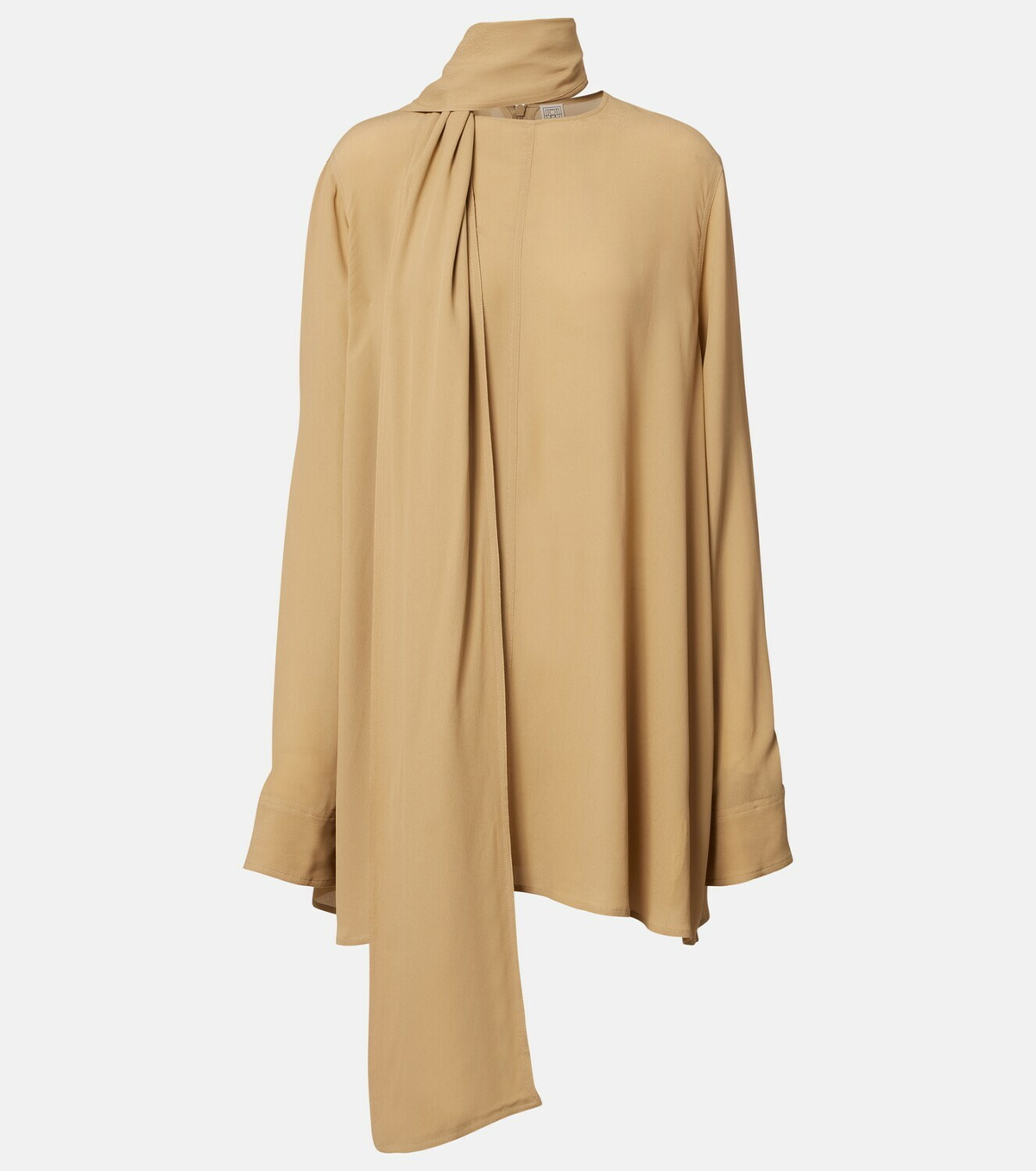 Toteme Scarf-detail blouse