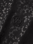 G/FORE - Logo-Appliquéd Printed Stretch-Jersey Golf Polo Shirt - Black