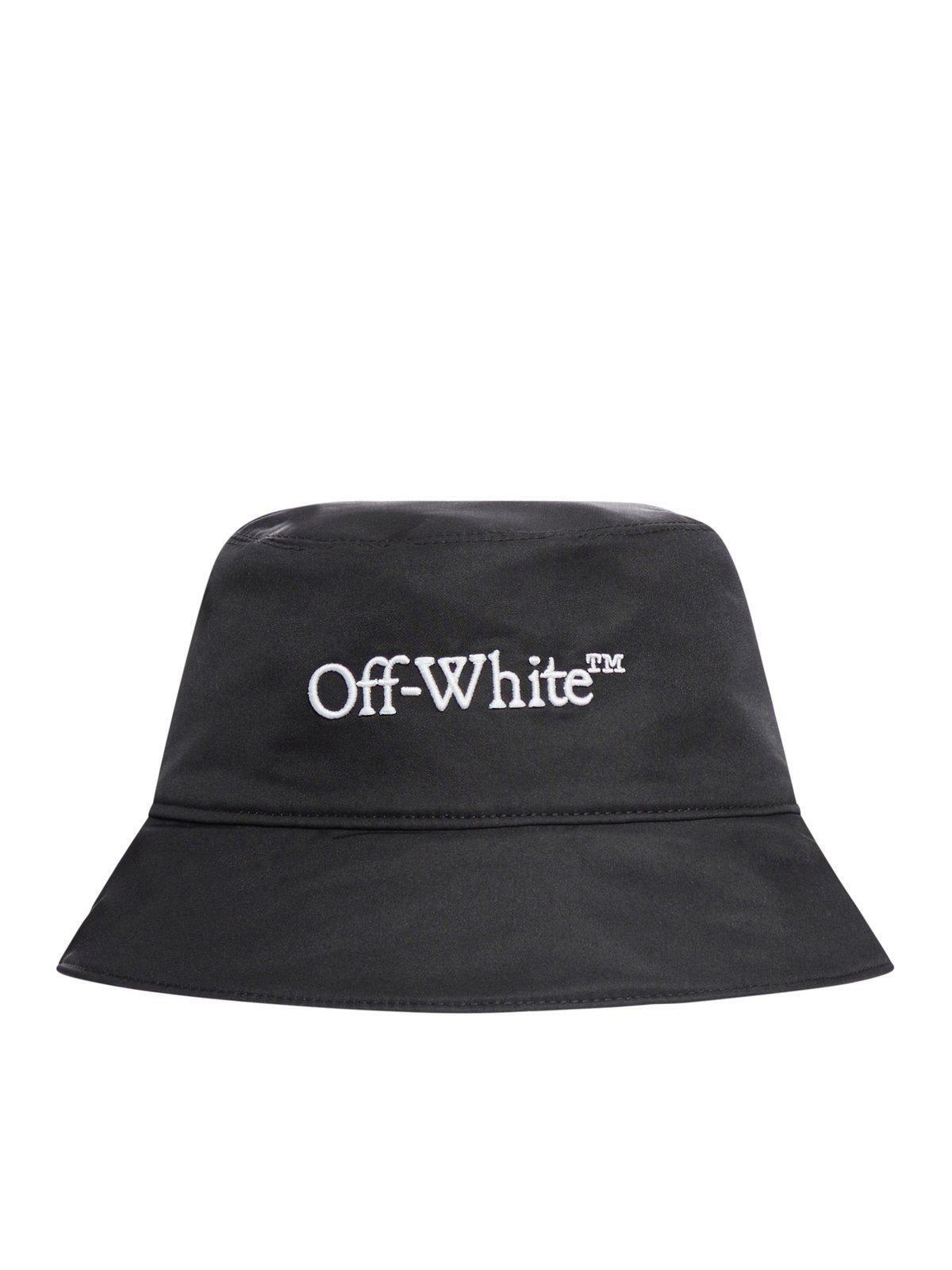 Off-White - Bookish Ow denim bucket hat Off-White