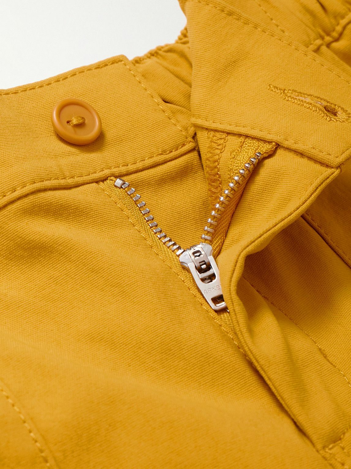 ARKET Kids - Ralph Stretch Recycled Twill Chino Shorts - Yellow