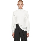 Issey Miyake Men White Fit Knit Turtleneck