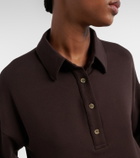 Velvet Marian polo sweater