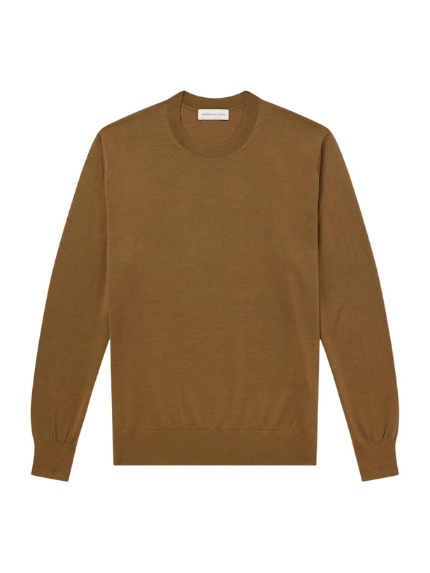 Photo: Dries Van Noten - Merino Wool Sweater - Brown