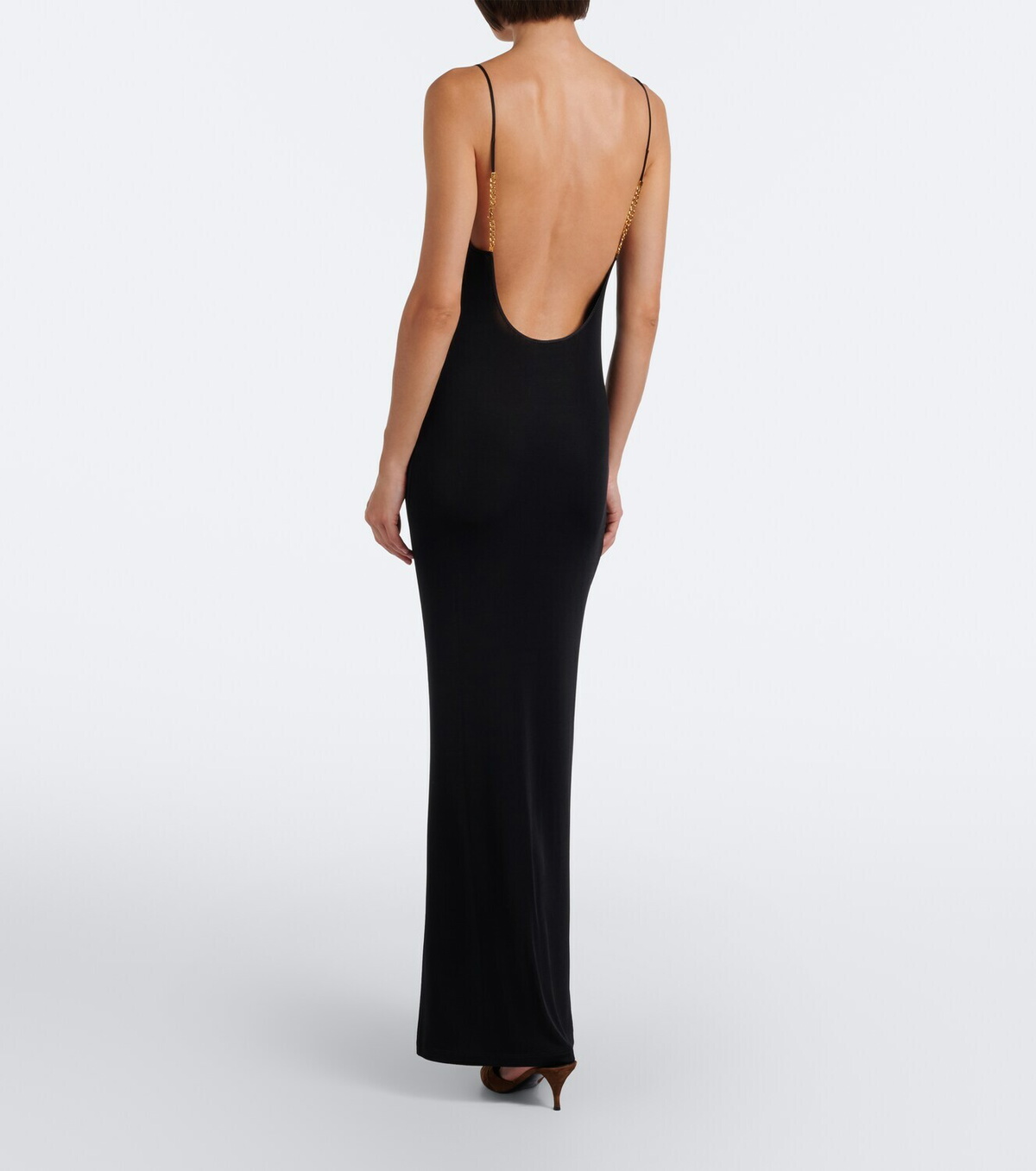 Saint Laurent Jersey maxi dress