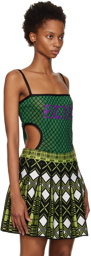 Rave Review Green Space Bodysuit