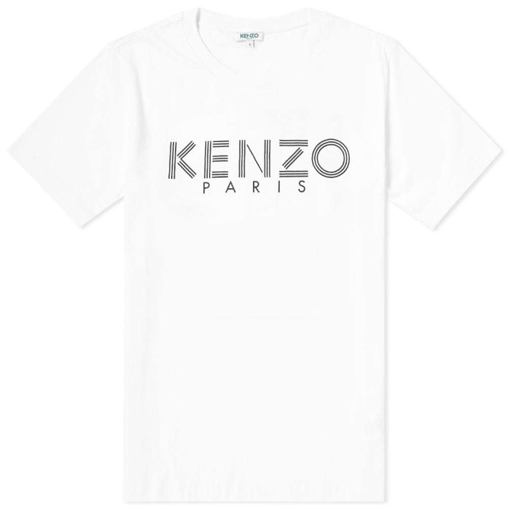 Photo: Kenzo Paris Logo Tee White