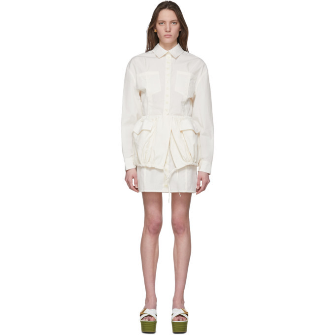 Jacquemus White La Robe Cueillette Dress Jacquemus