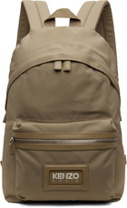 Kenzo Tan Kenzo Paris 'Kenzography' Backpack