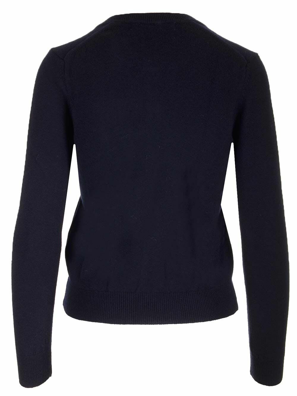 Comme des Garçons Play Crewneck Wool Cardigan
